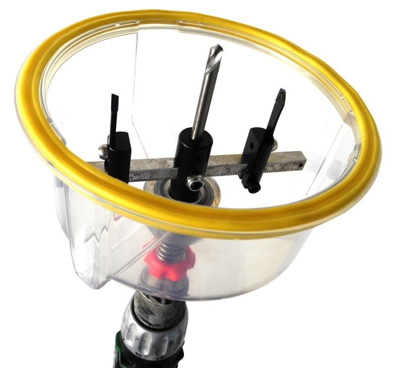 adjustable downlight drill