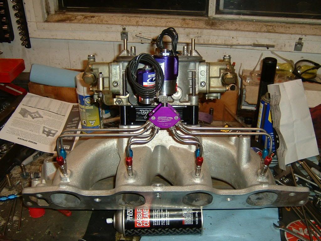 Nitrous fogger installation 460 Ford Forum