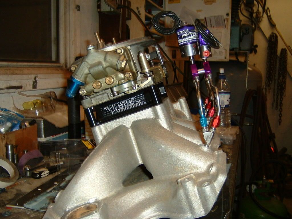 Nitrous fogger installation 460 Ford Forum