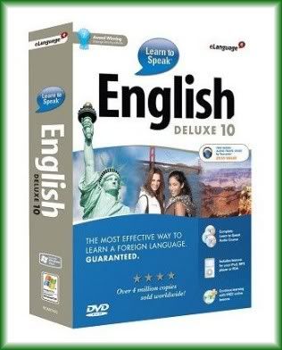 Learn to Speak English Deluxe 10 with Interactive Tutorial SoftWare