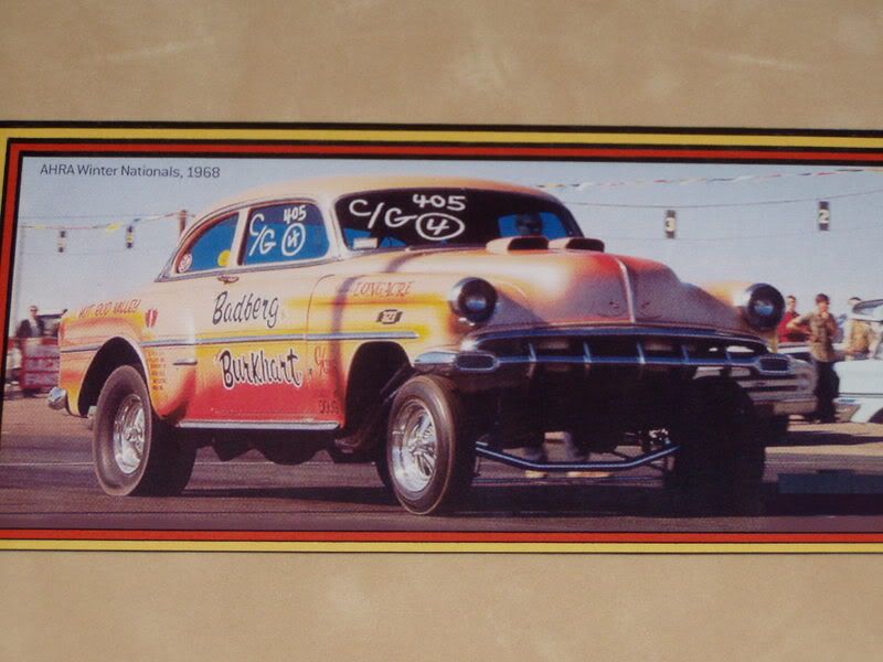 History Frantic Fred Badberg's Burkhart's 54 Chevy Gasser 