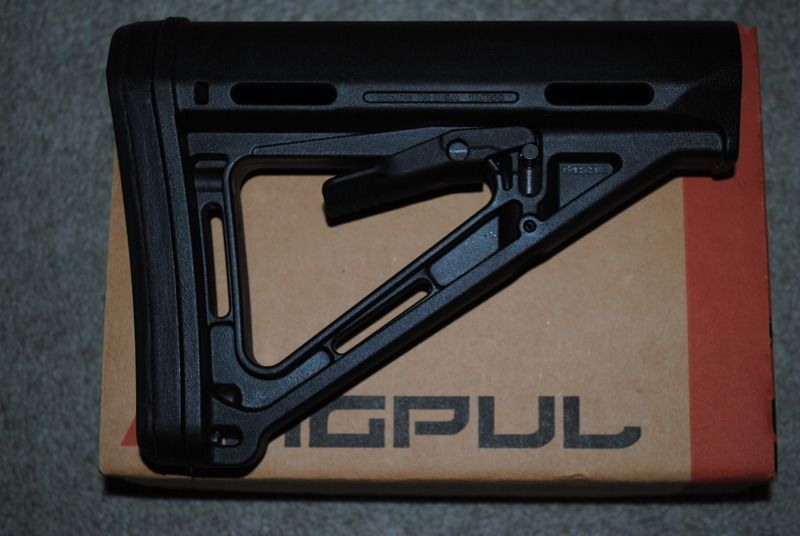 WTS Magpul MOE stock and MIAD pistol grip combo