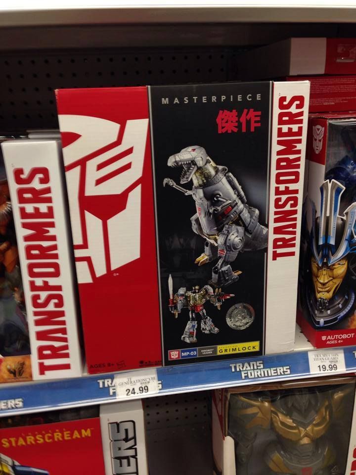 Transformers News: Re: TRU Exclusive Masterpiece Grimlock rerelease found in Store