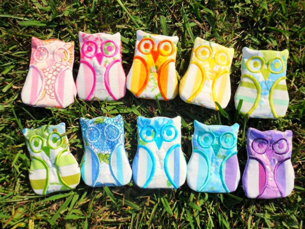 keychain owl wallets SEWING IN GENERAL