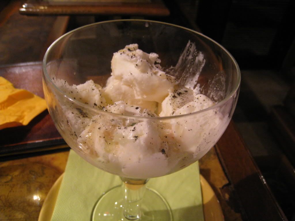 Ice Cream with Olive Oil
