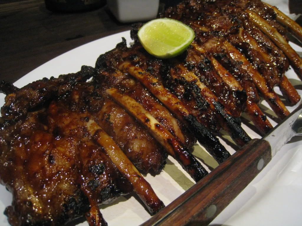 Finished spare ribs at Naughty Nuri's