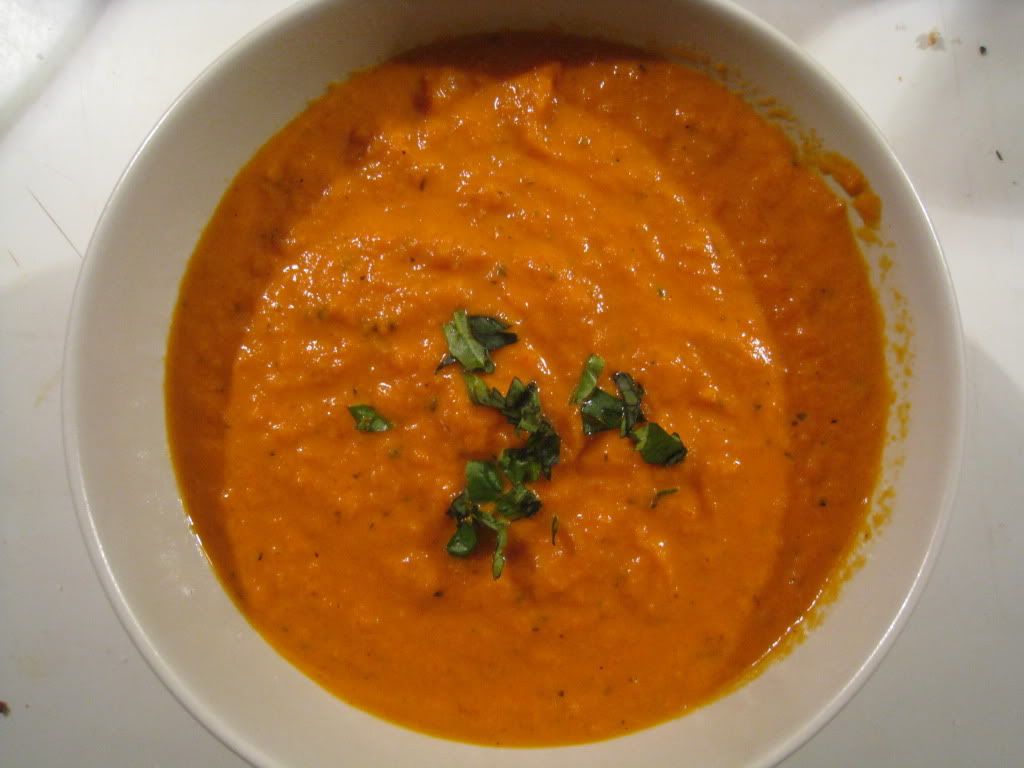Nordstrom Tomato Basil Soup - adapted
