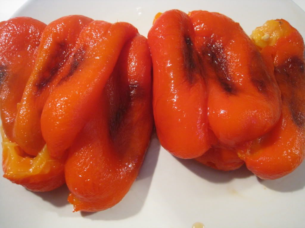 Oven Roasted Red Peppers