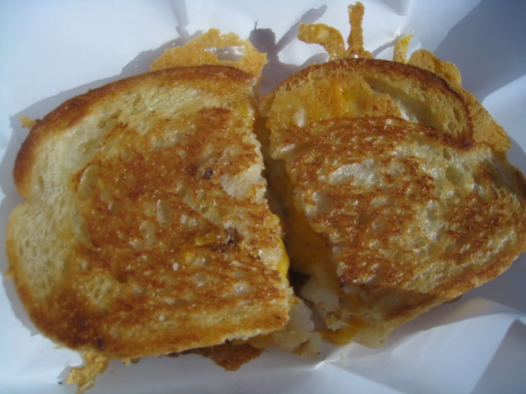 Devilicious Food Truck Butter Poached Lobster Grilled Cheese