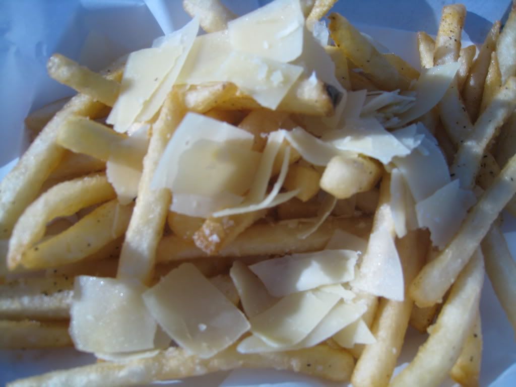 Devilicious Food Truck Truffled Parmesan Fries