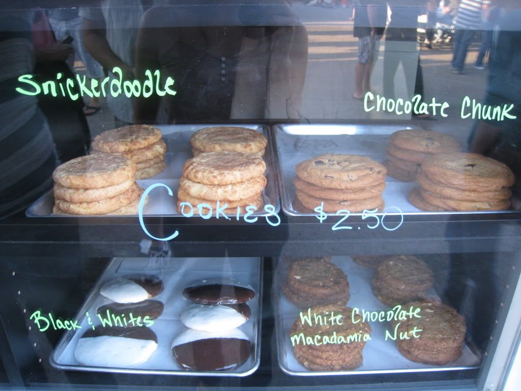 Sweet Treats Truck cookie display