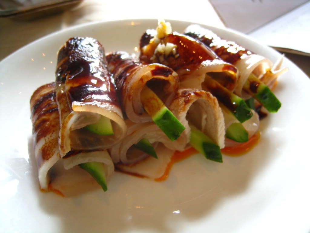 Ye Shanghai sliced pork with garlic and chili