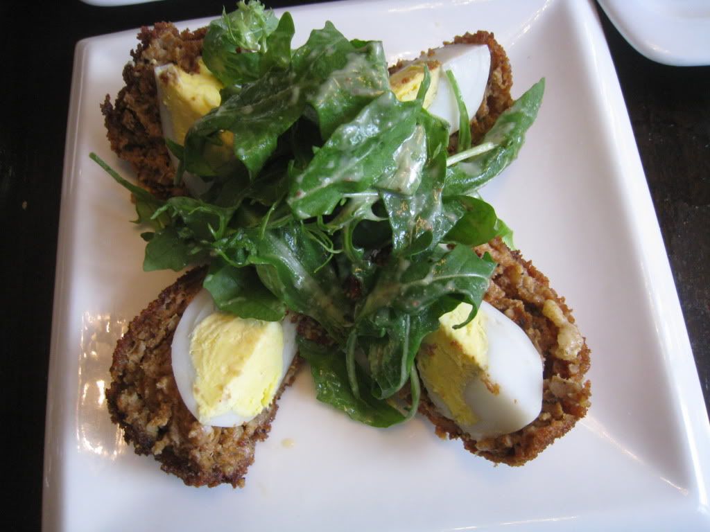 Madison's Scotch duck eggs with duck sausage