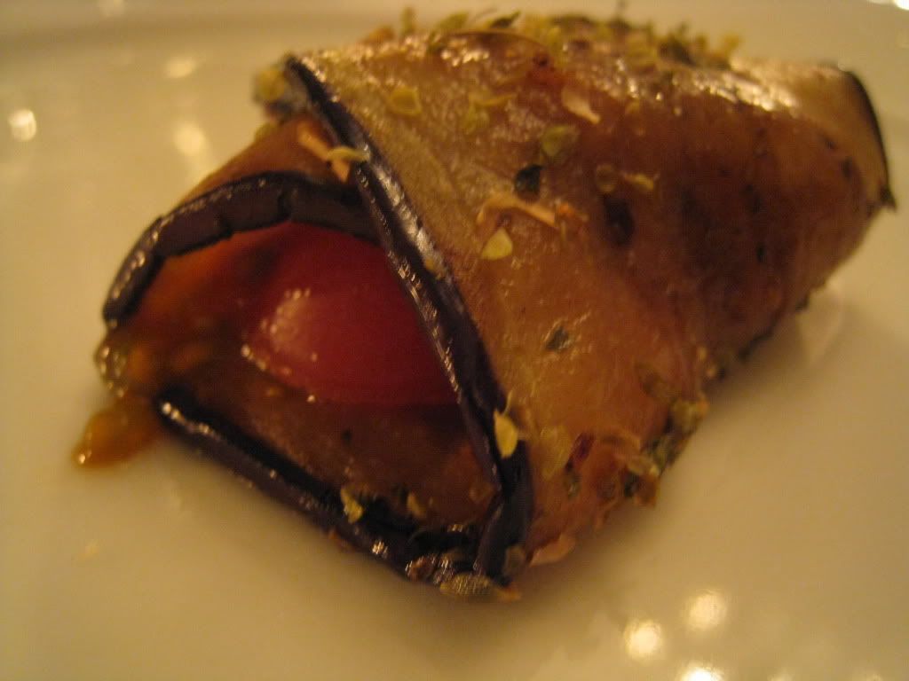 Il Nascondiglio Rotolini di Melanzane Ripieni or filled aubergine