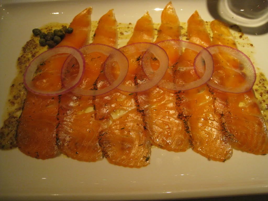 Jimmy's home-cured Norwegian salmon