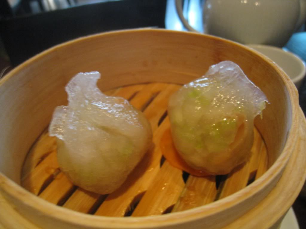 Xindalu steamed scallop vegetable dumplings