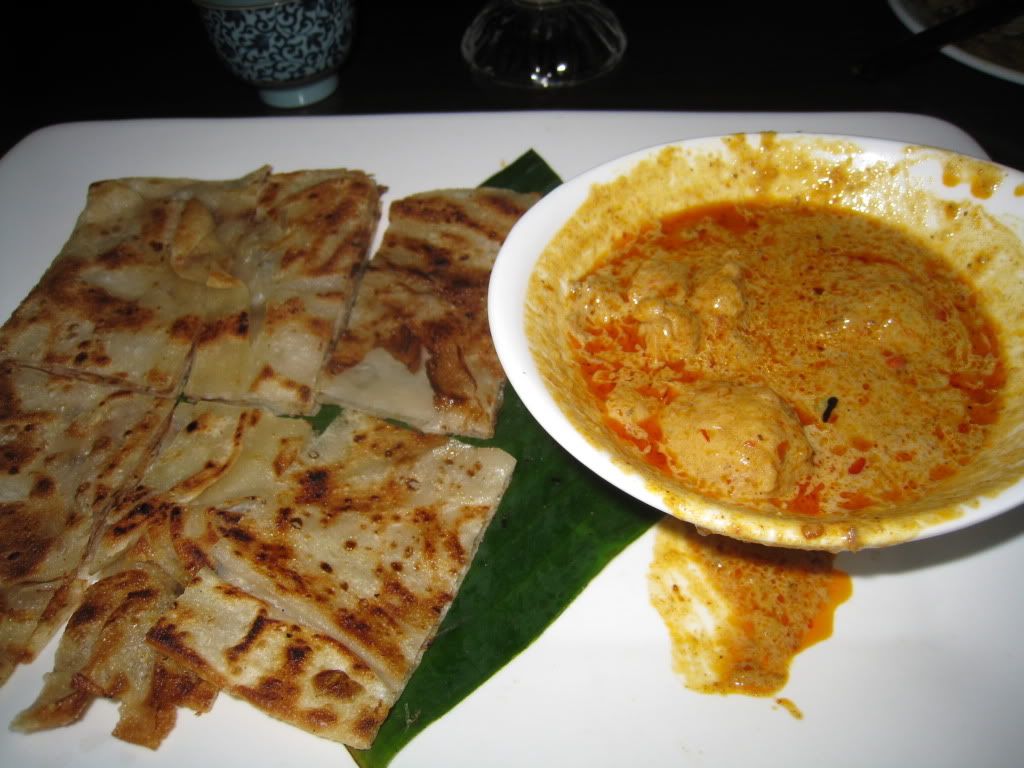 Roti with Chicken Curry