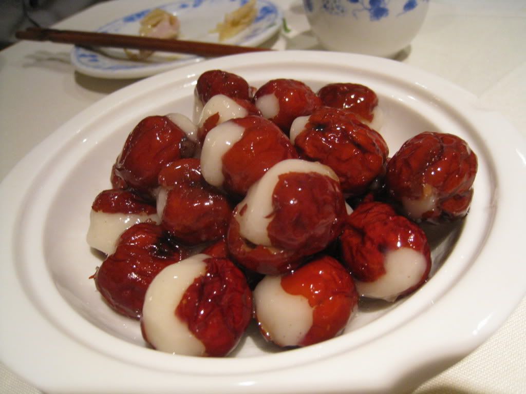 Shanghainese dates with glutinous rice