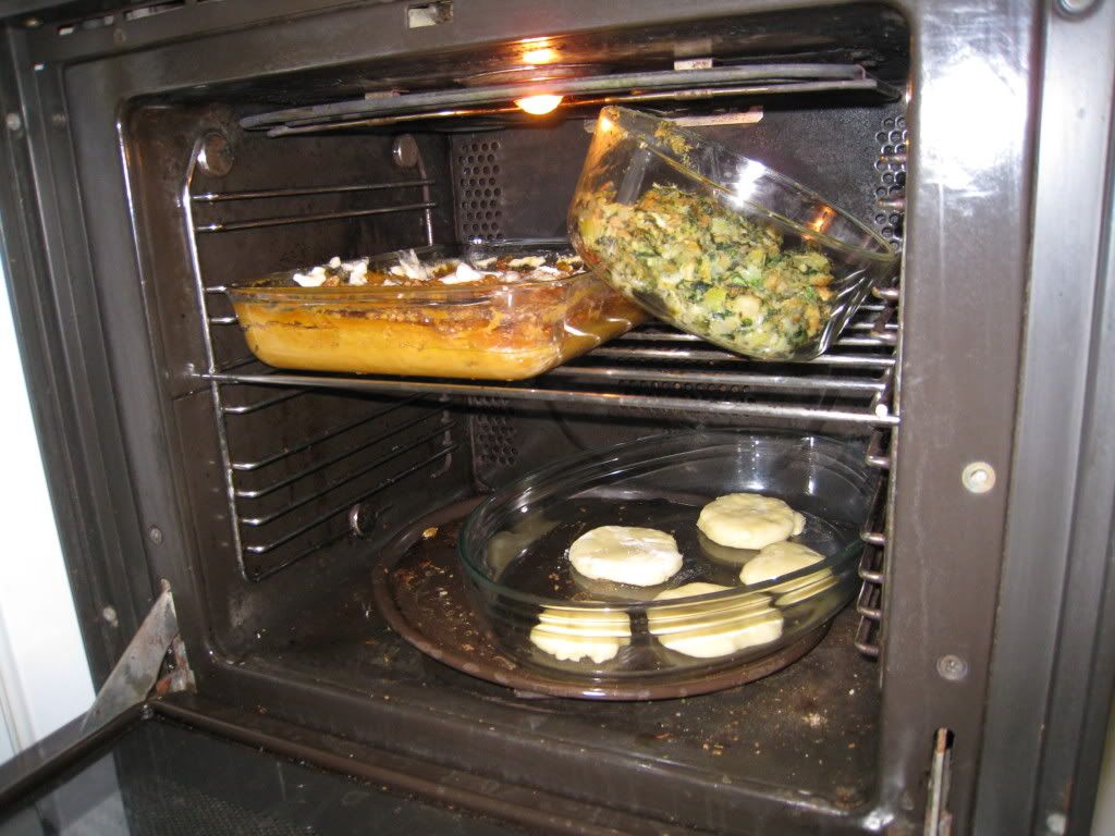 Crammed Spanish oven