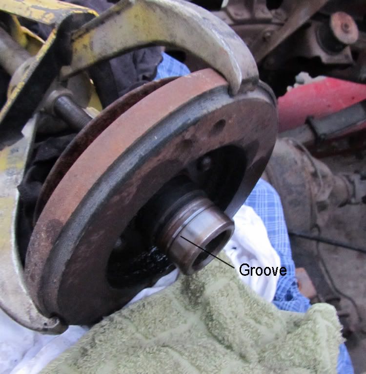 crank pulley worn? see pic IH8MUD Forum