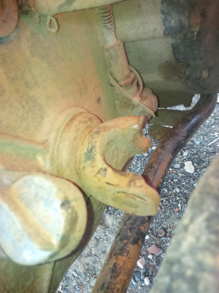 Removing axle yoke from rear end Suzuki ATV Forum