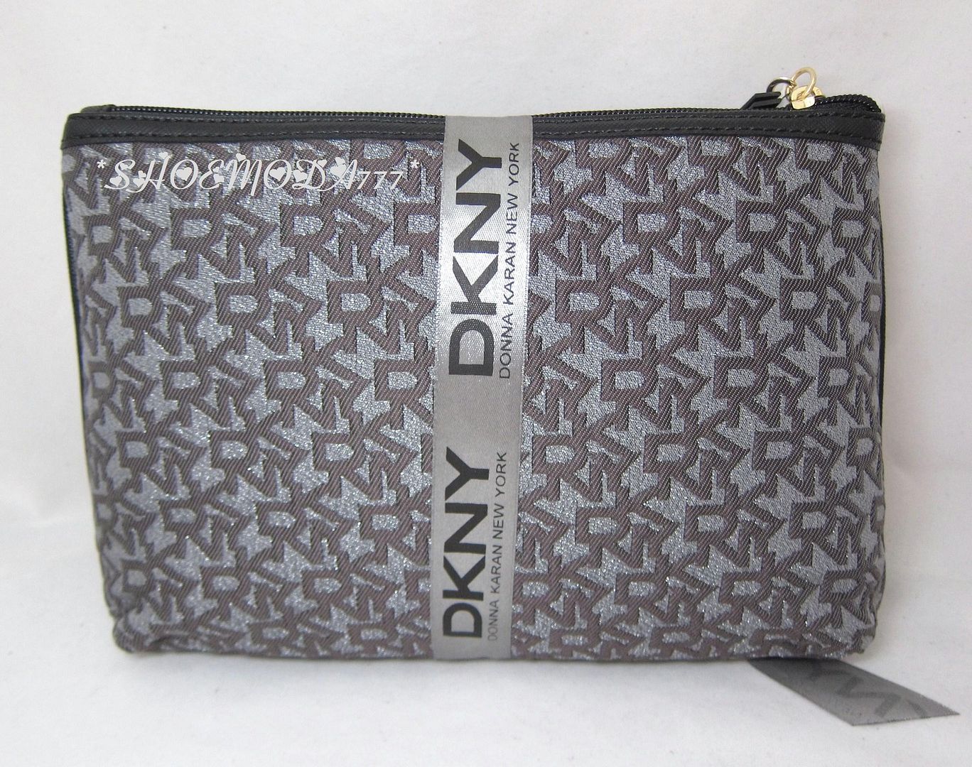 dkny cosmetic bag set of 2