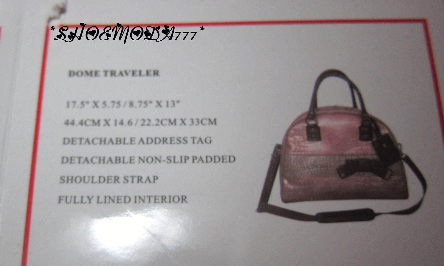 GUESS SUMMERLAND Dome Traveler Travel Carry On Luggage Shoulder Bag