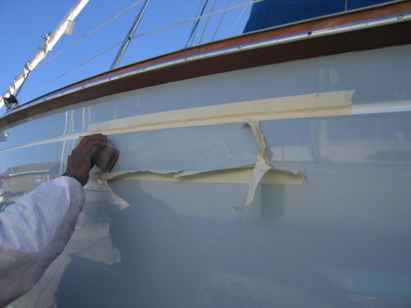 Painting Topsides -- Gnarly Hurricane Dock Rash - Page 2 - SailNet 