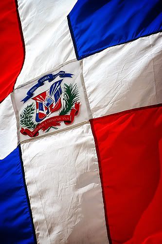 Dominican Flag Emblem