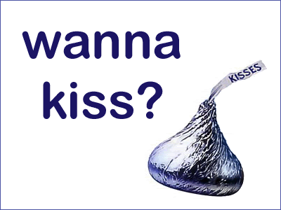 WannaKiss.gif Megafriends Hersheys Kiss image by russko1961