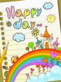 Kawaii Happy Day GIF Pictures, Images and Photos