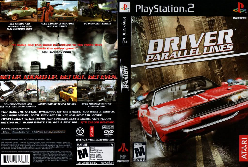 Cheats For Driver Parallel Lines Ps2 Game