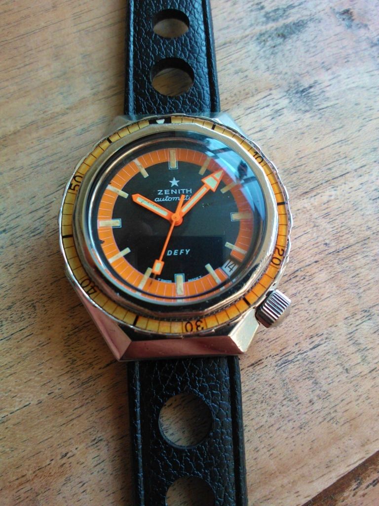 Vintage Zenith Diver 1970