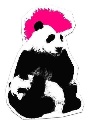 punk rock panda
