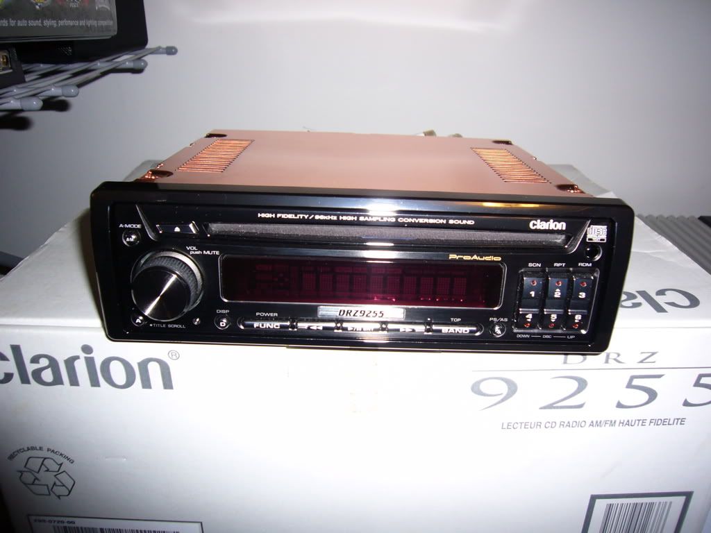 For Sale Zed Gladius, Clarion DRZ9255, Rockford RFX9400 and RFX8810