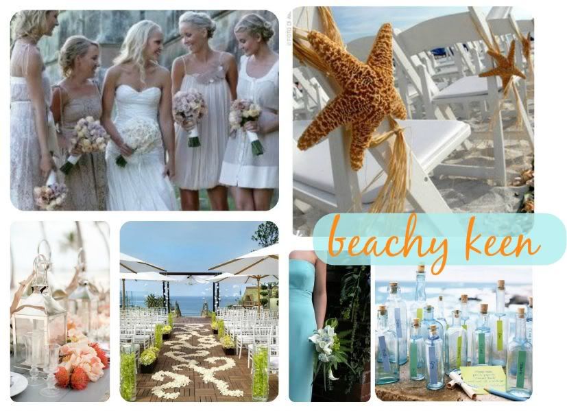bonhomieEVENTS beach wedding inspiration board