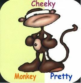 cheeky monkey pretty