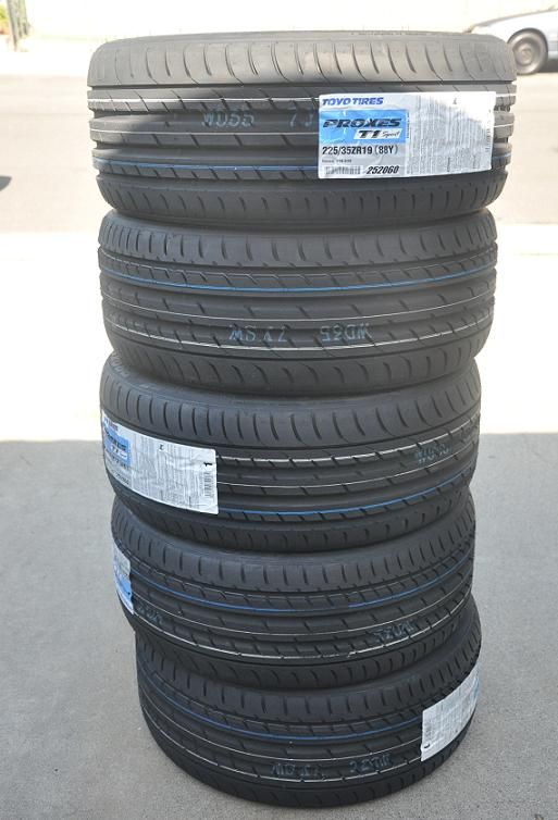  T1 Sport tires a couple weeks before officially available in the US