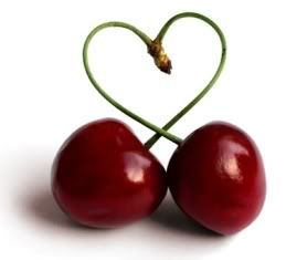 Heart of cherry Pictures, Images and Photos