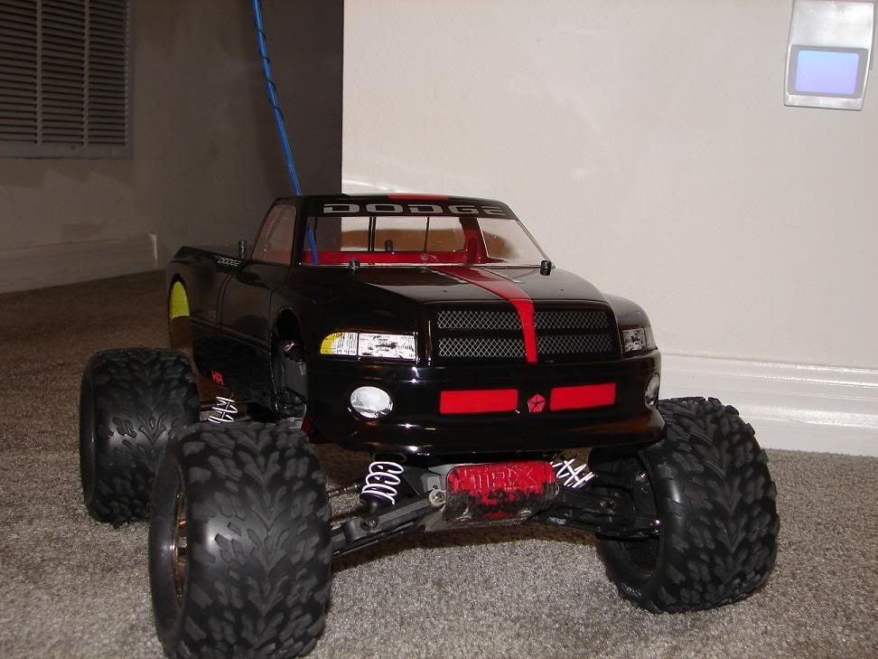 dodge ram body for traxxas stampede