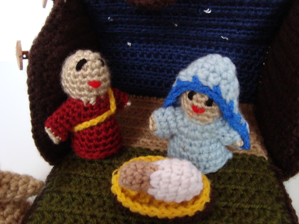 Crocheted Nativity Set