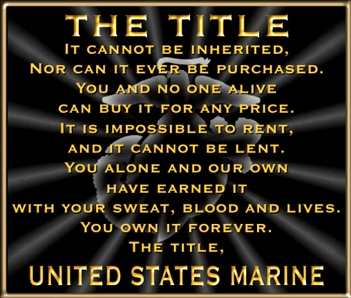 Marine Corps Title