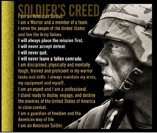 Soldiers Creed