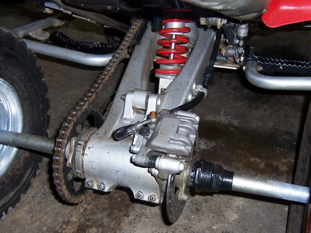 400ex axle fit a 450r?