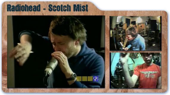 Radiohead Scotch Mist Webcast