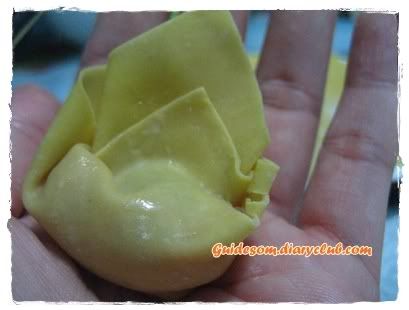 23 July 2008 แม่บ้านมือใหม่กะ เมนูเกี๊ยวหมู กอดกุ้งยักษ์
