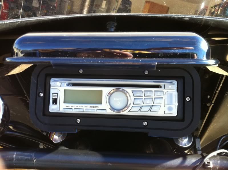 Marine (boat) stereo install Honda VTX 1300 / VTX 1800 Motorcycles Forum