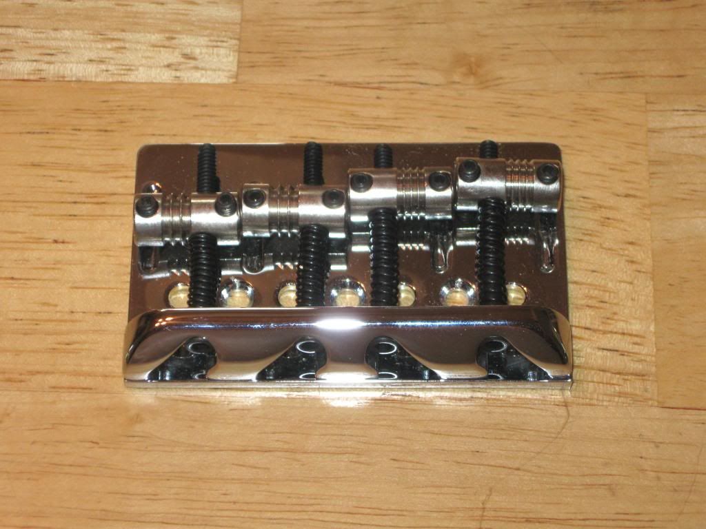 FS Fender HMV High Mass Vintage 4 String through body or bridge