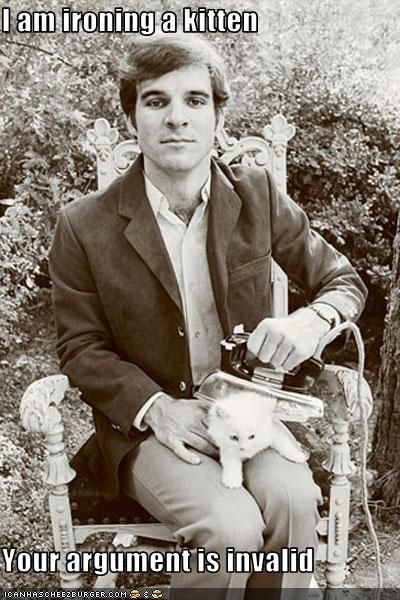 argument-invalid.jpg I am ironing a kitten - your argument is invalid argument-invalid.jpg I am ironing a kitten - your argument is invalid
