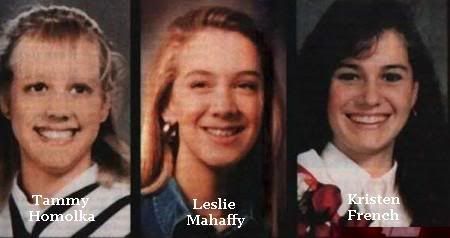 Bernardo and Homolka's Victims